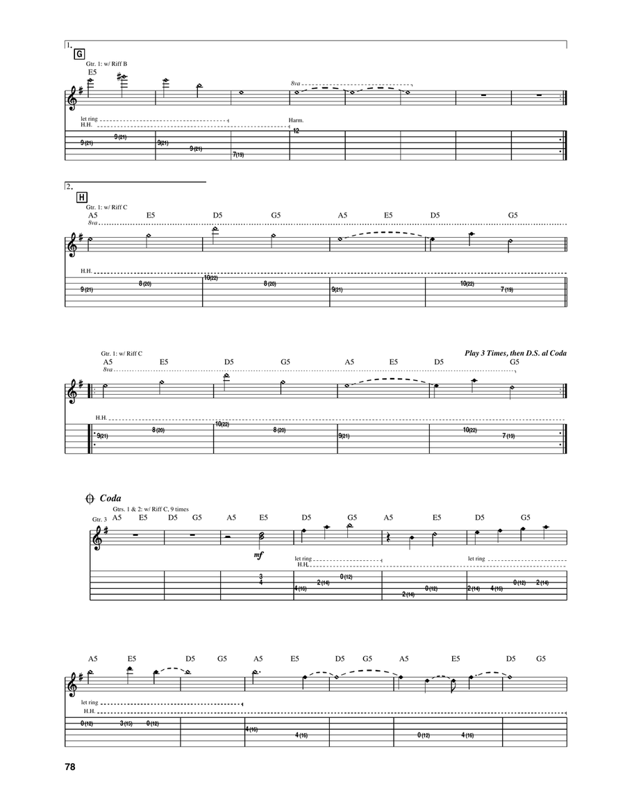 The Other Way Of Stopping Acoustic Guitar scores gallery preview page 2