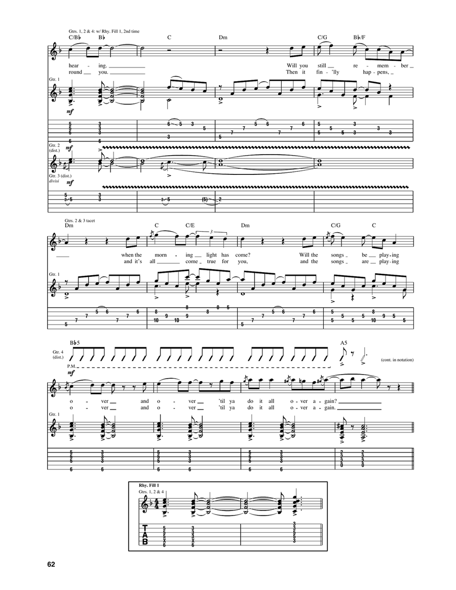 Play The Game Tonight Play The Game Tonight Acoustic Guitar scores gallery preview page 2