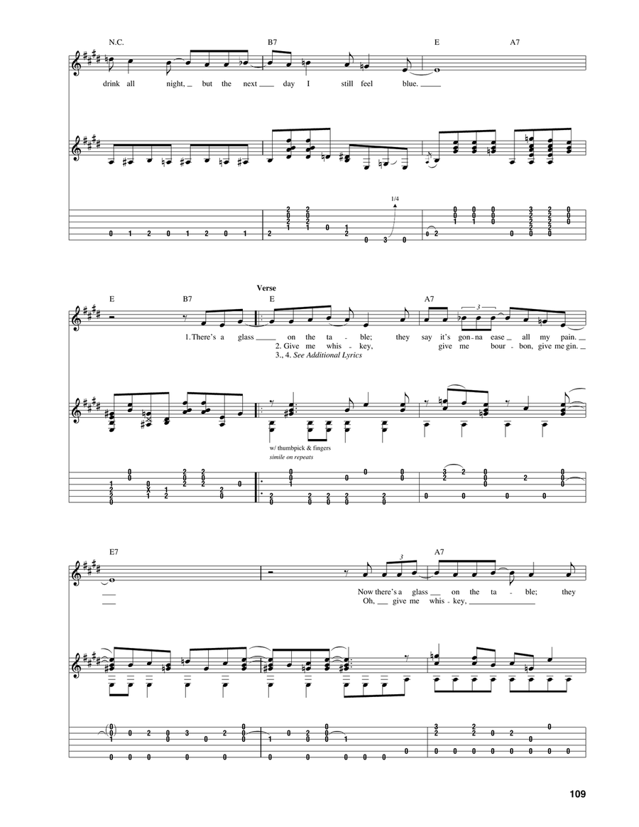 What Good Can Drinkin' Do? Acoustic Guitar scores gallery preview page 2
