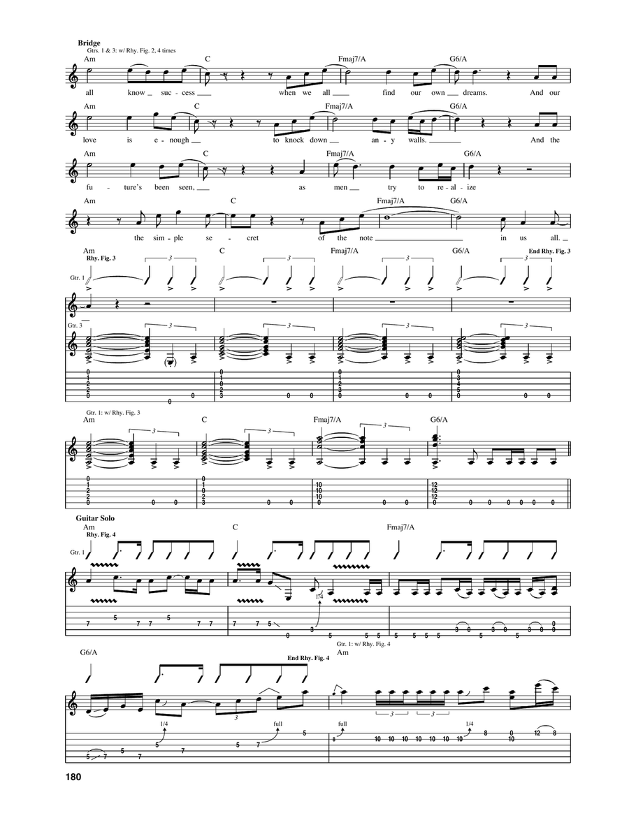Pure And Easy Pure And Easy Acoustic Guitar scores gallery preview page 3
