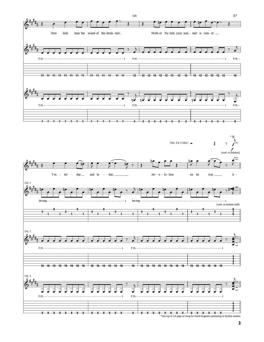 The Feast And The Famine The Feast And The Famine Acoustic Guitar scores gallery preview page 3