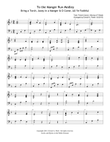 To the Manger Run Medley (Bring a Torch, Away in a Manger, O Come All Ye Faithful)