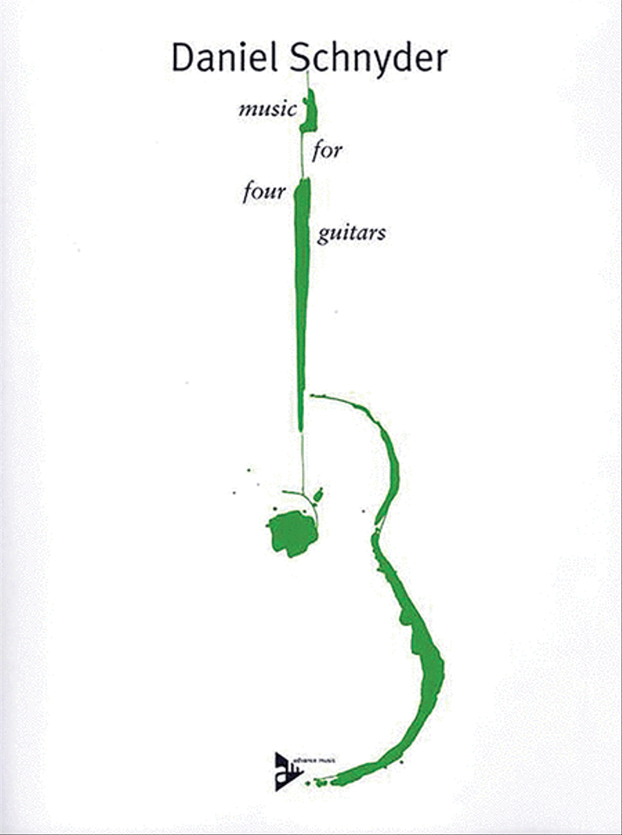 Music for Four Guitars Music for Four Guitars Small Ensemble scores gallery preview page 1