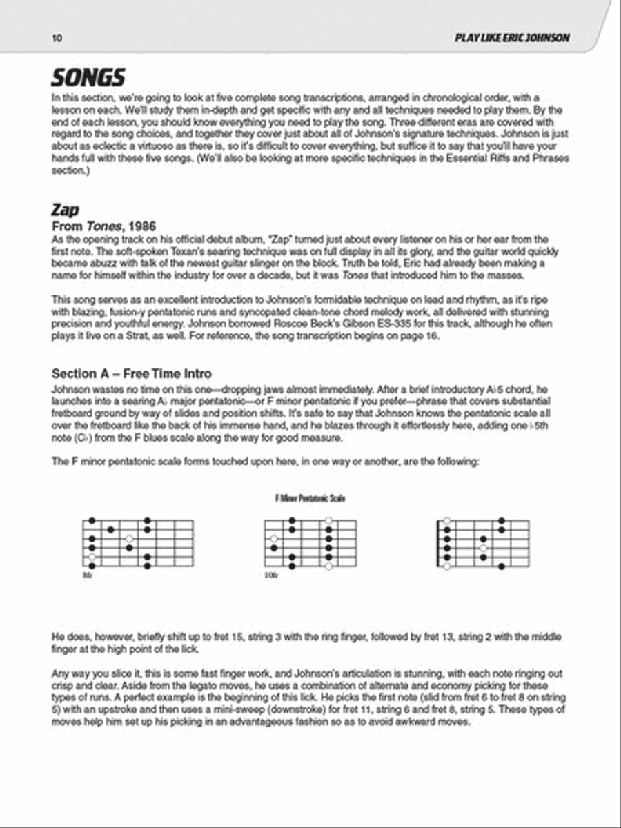 Play like Eric Johnson Play like Eric Johnson Guitar scores gallery preview page 4