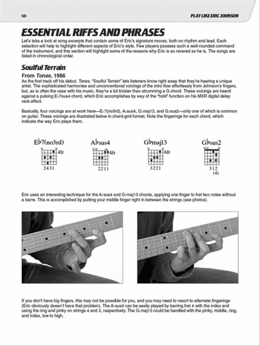 Play like Eric Johnson Play like Eric Johnson Guitar scores gallery preview page 5