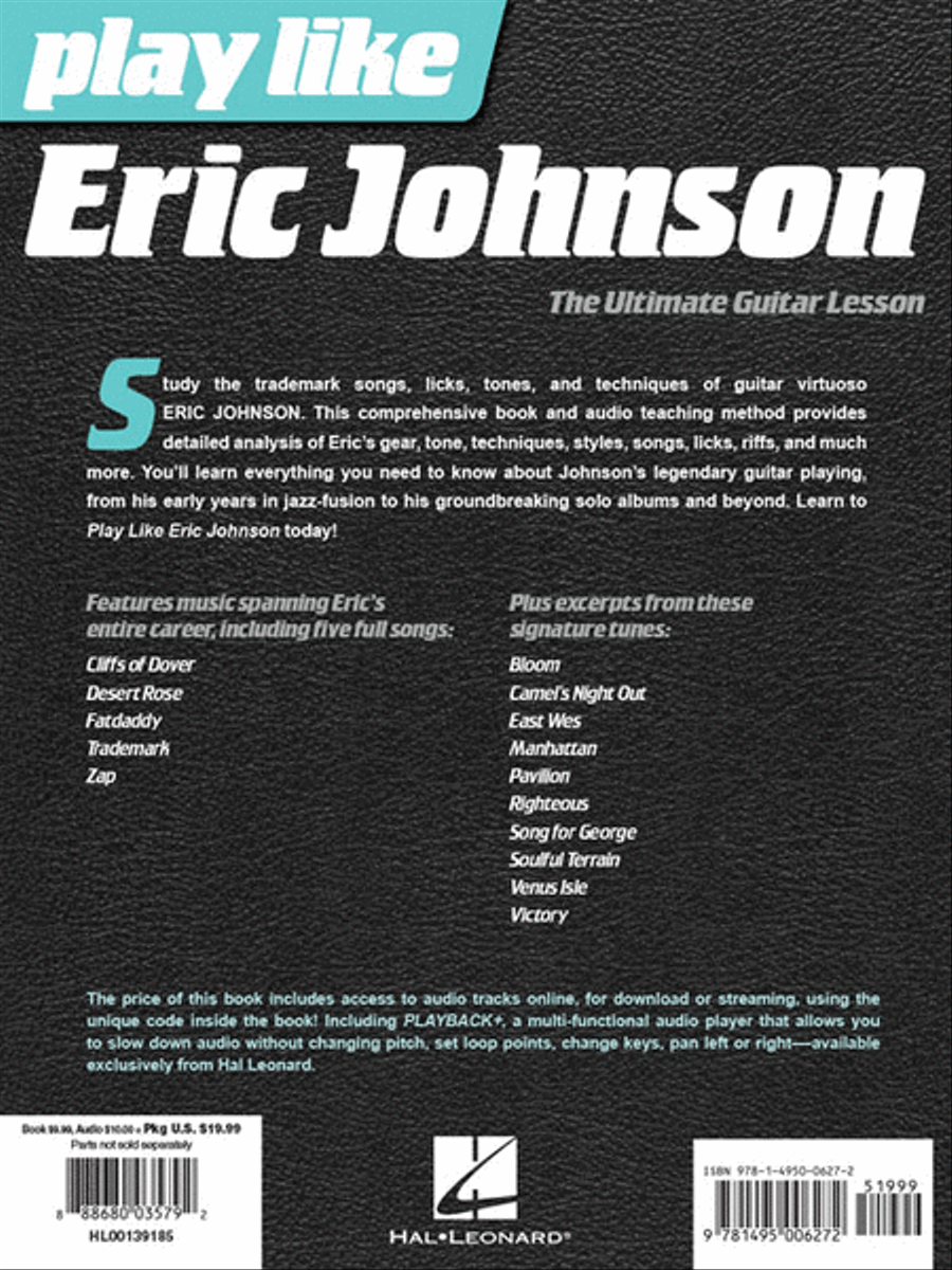 Play like Eric Johnson Play like Eric Johnson Guitar scores gallery preview page 6