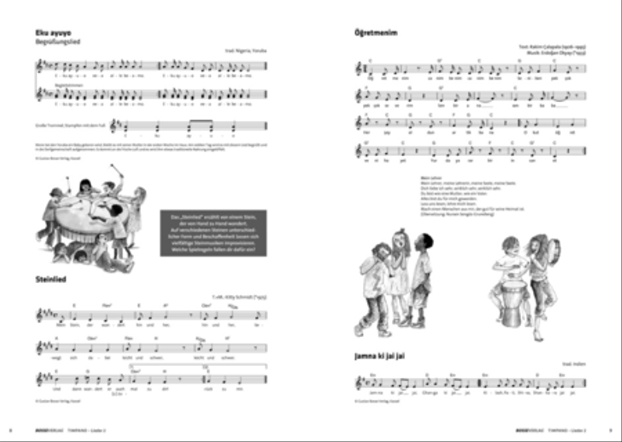 TIMPANO - Lieder 2 Voice scores gallery preview page 3