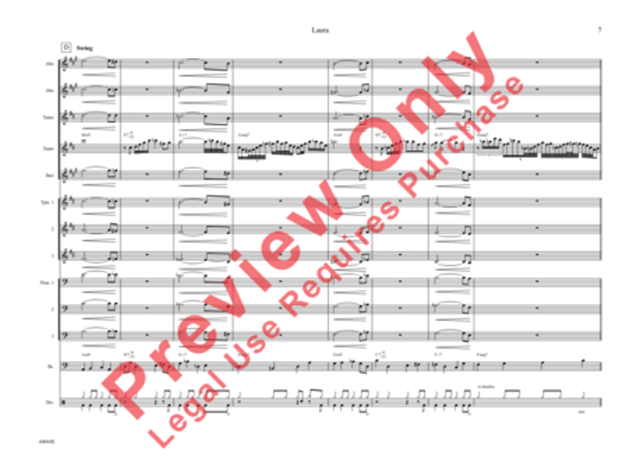 Laura Laura Jazz Ensemble scores gallery preview page 12