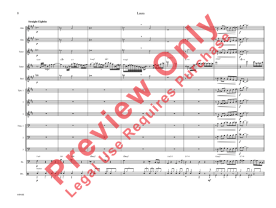 Laura Laura Jazz Ensemble scores gallery preview page 13