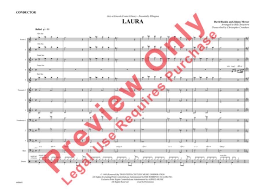 Laura Laura Jazz Ensemble scores gallery preview page 6