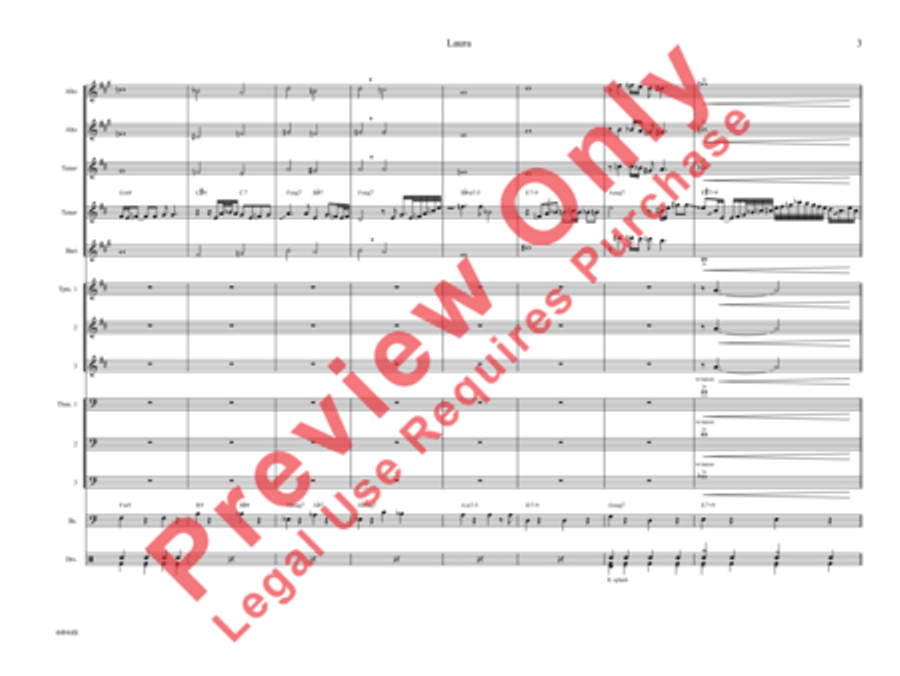 Laura Laura Jazz Ensemble scores gallery preview page 8
