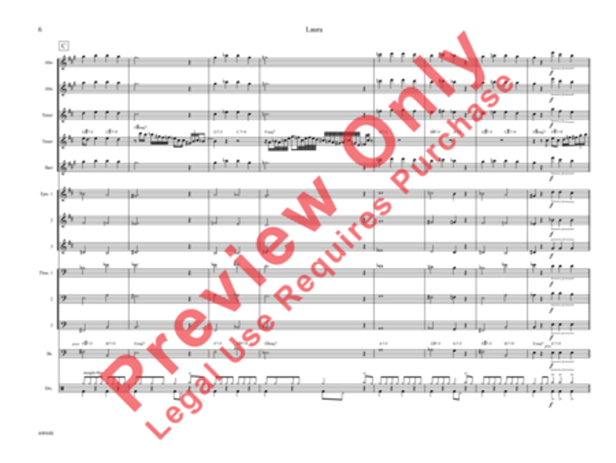 Laura Laura Jazz Ensemble scores gallery preview page 11