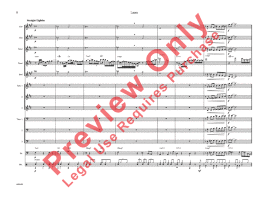 Laura Laura Jazz Ensemble scores gallery preview page 13