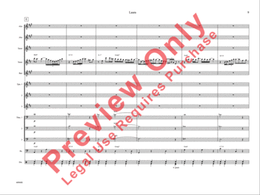 Laura Laura Jazz Ensemble scores gallery preview page 14