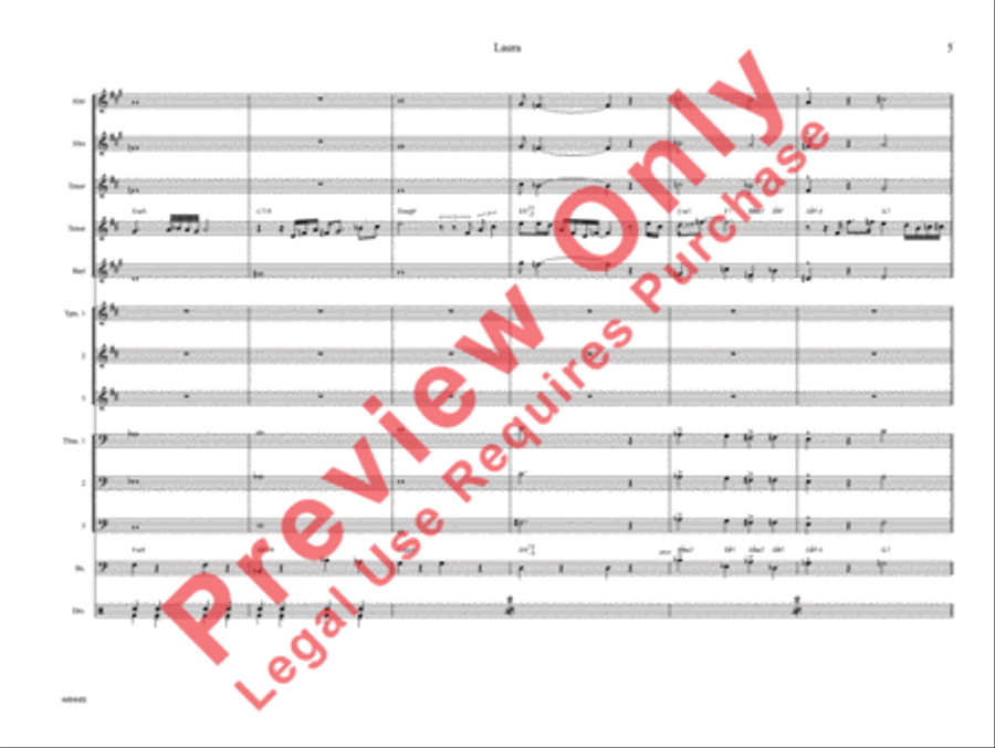 Laura Laura Jazz Ensemble scores gallery preview page 10