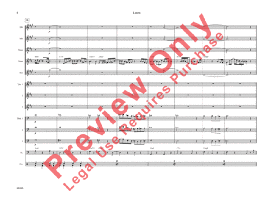 Laura Laura Jazz Ensemble scores gallery preview page 25