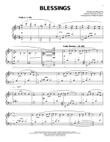 Blessings (arr. Phillip Keveren)