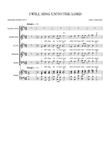 I WILL SING UNTO THE LORD(ENDLESS PRAISE)