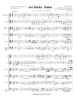 Ave Maria - Dante (Galiè) SA Score and Parts