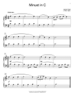 Minuet In C
