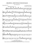 Aegina and Bacchanalia (from Spartacus) - Euphonium in Treble Clef mini preview