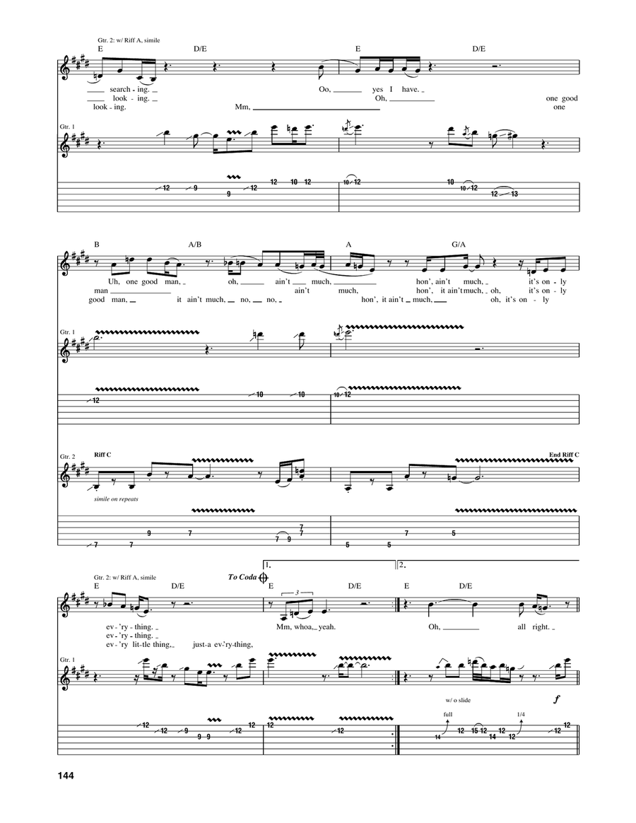 One Good Man One Good Man Acoustic Guitar scores gallery preview page 3