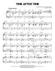 Time After Time [Jazz version] (arr. Brent Edstrom)