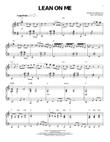 Lean On Me [Jazz version] (arr. Brent Edstrom)