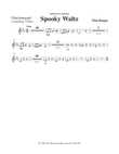 Spooky Waltz from Three Dances for Halloween - Glockenspiel part