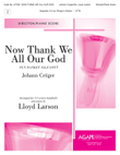 Now Thank We All Our God