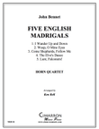 Five Elizabethan Madrigals