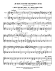 20 Duets for Trumpets