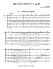 Jeux D'Enfants Suite, Op. 22