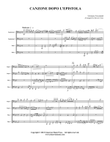 Canzone Dopo L'Epistola
