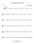 The Chipmunk Song
