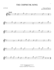 The Chipmunk Song