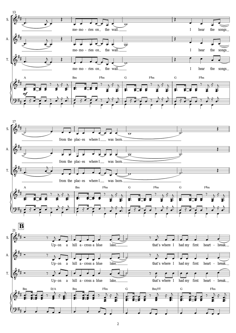 Don't You Worry Child Don't You Worry Child Piano, Vocal, Guitar scores gallery preview page 2