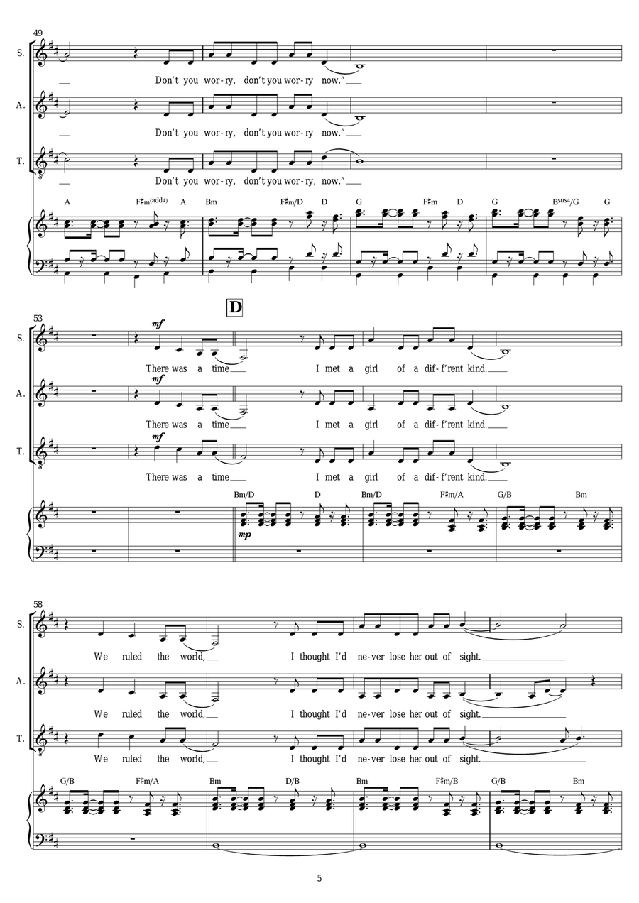 Don't You Worry Child Don't You Worry Child Piano, Vocal, Guitar scores gallery preview page 5