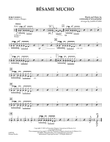 Besame Mucho - Percussion 2 mini preview
