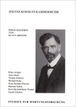 Zoltán Kodálys Kammermusik