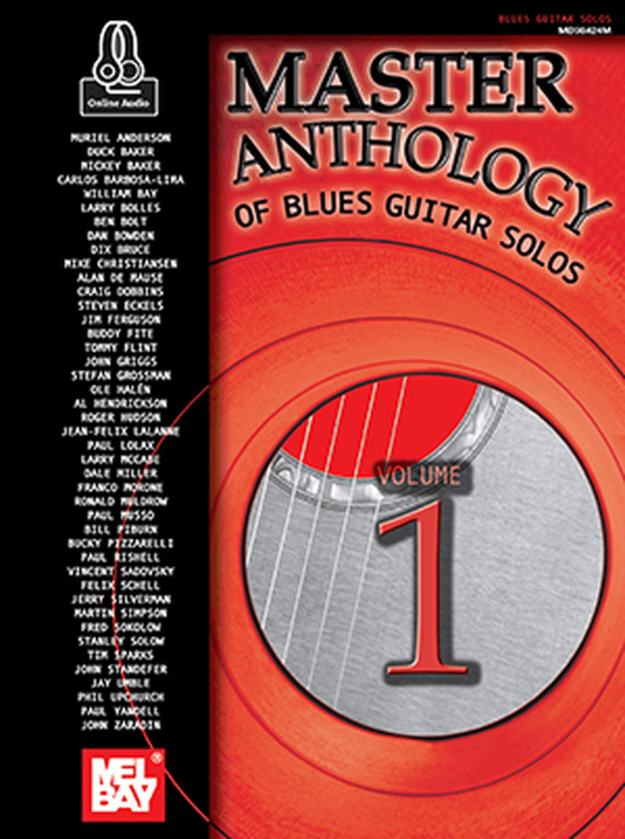 Master Anthology of Blues Guitar Solos, Volume One Electric Guitar scores gallery preview page 1