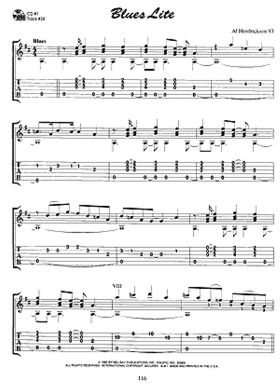 Master Anthology of Blues Guitar Solos, Volume One Electric Guitar scores gallery preview page 4