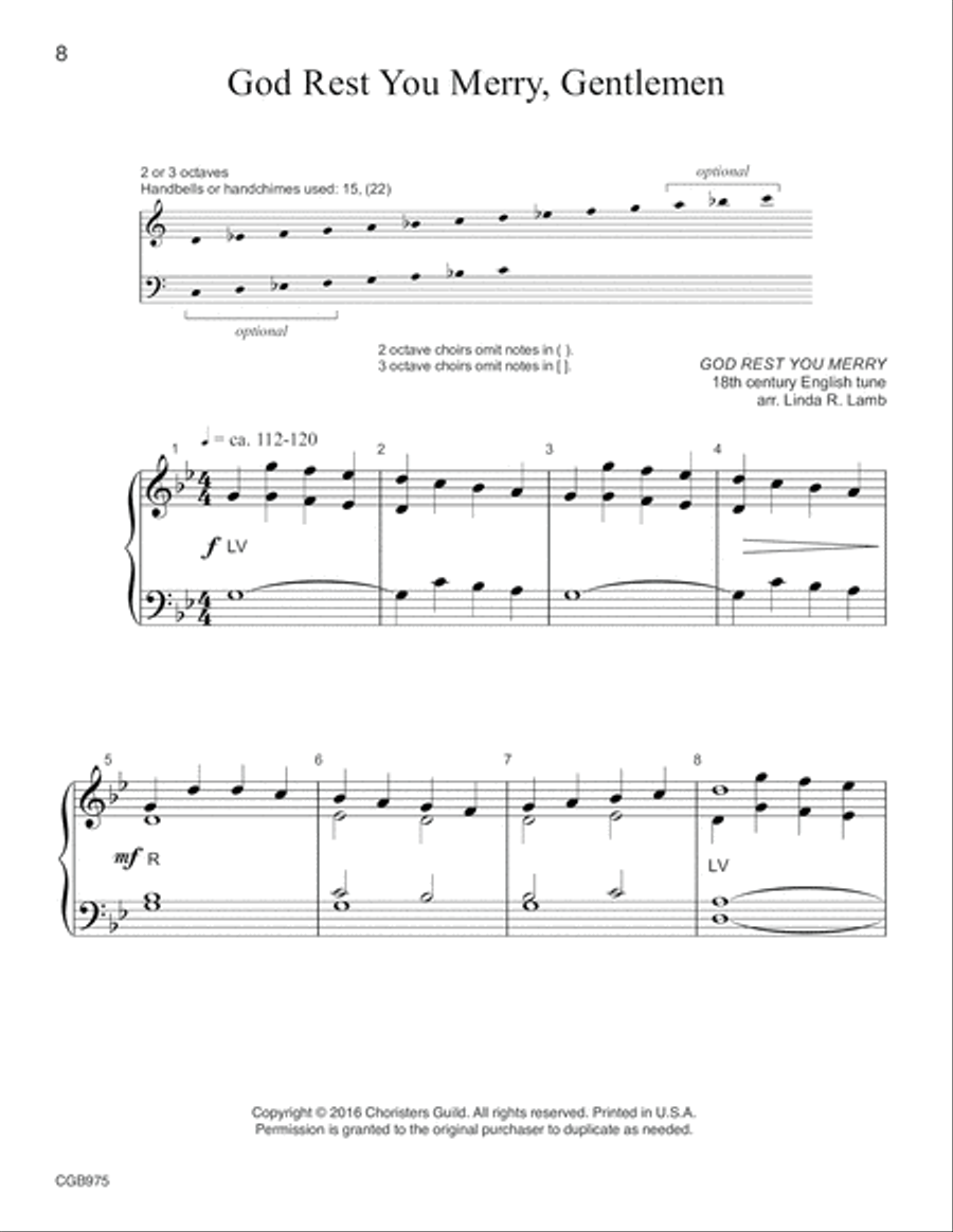 Come and Adore (2 or 3 octaves) 3-Octaves scores gallery preview page 6