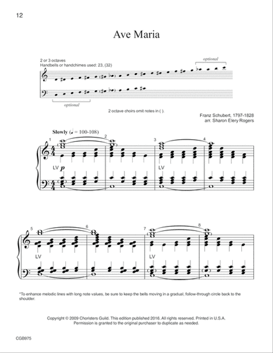Come and Adore (2 or 3 octaves) 3-Octaves scores gallery preview page 7