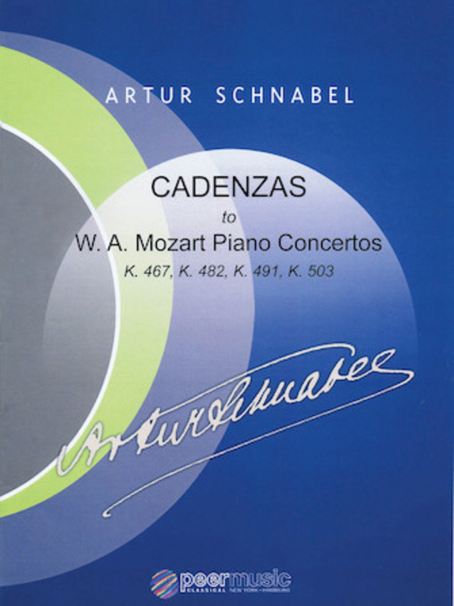 Cadenzas to Mozart Piano Concertos, K. 467, K. 482, K. 491, K. 503 Piano Solo scores gallery preview page 1