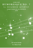 Humoresque No. 7 for Recorder Quartet