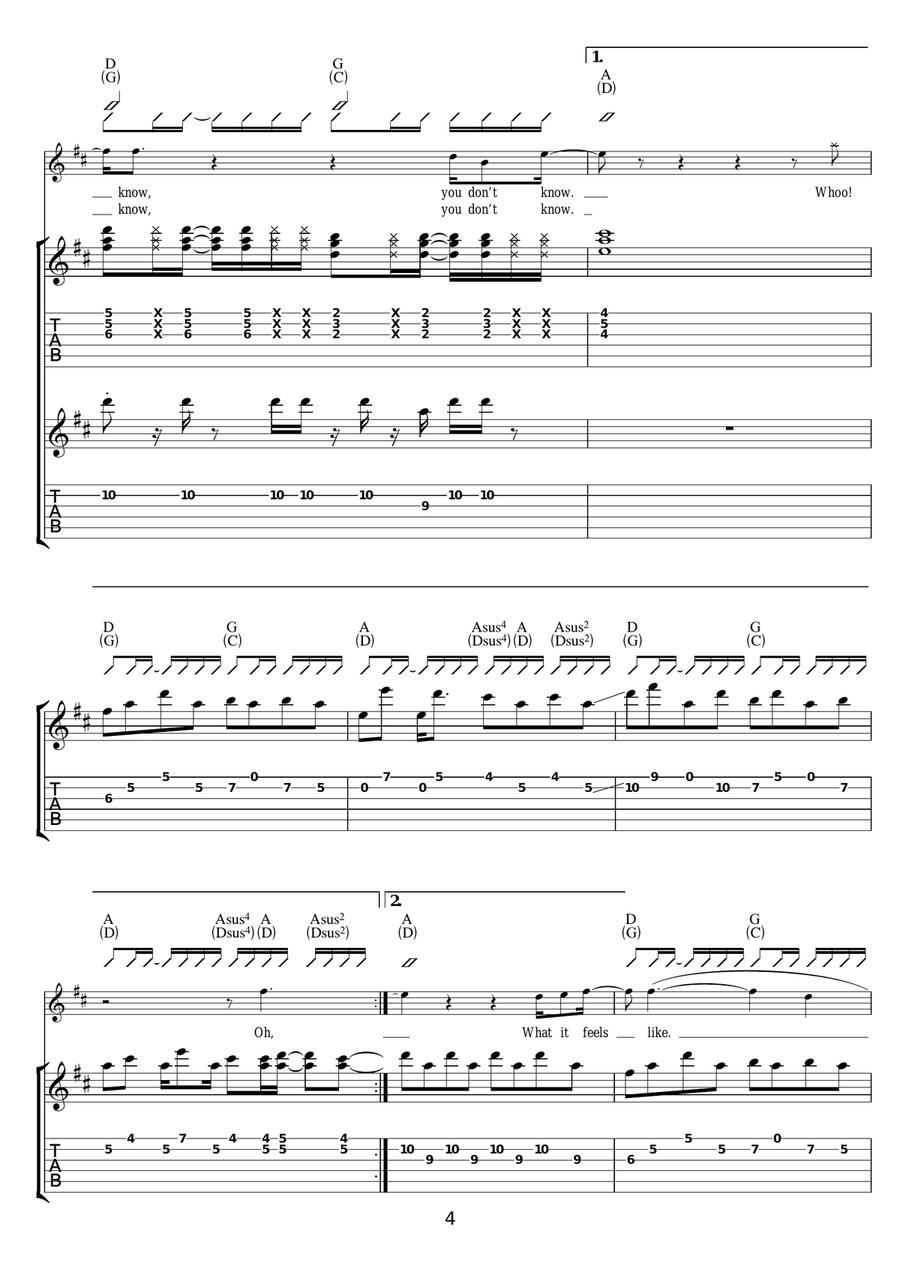 Before I Fall To Pieces Before I Fall To Pieces Acoustic Guitar scores gallery preview page 4