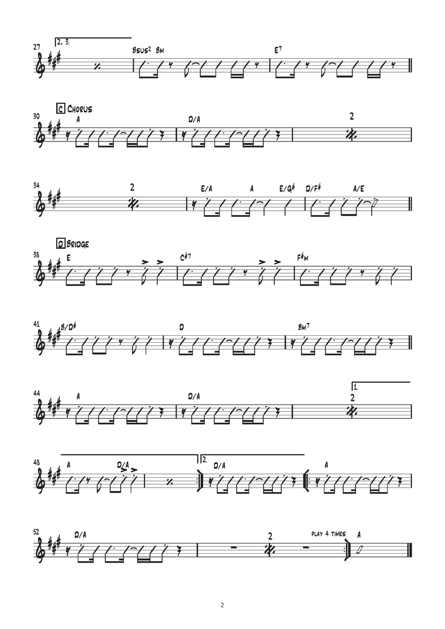 Dancing Queen Dancing Queen Piano, Vocal, Guitar scores gallery preview page 3