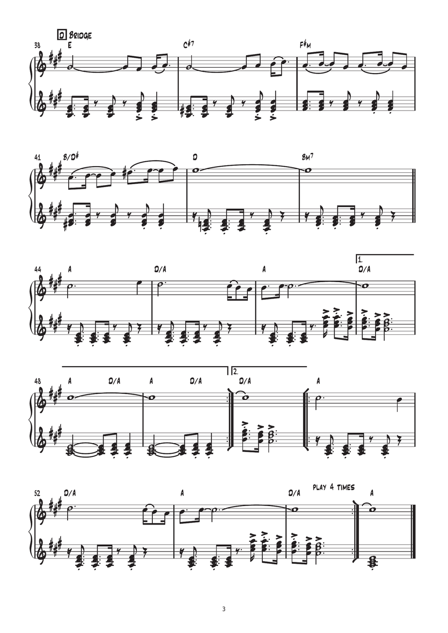 Dancing Queen Dancing Queen Piano, Vocal, Guitar scores gallery preview page 6