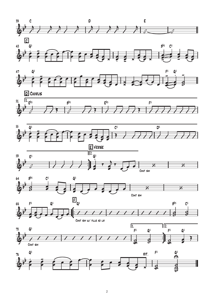 Money For Nothing Money For Nothing Piano, Vocal, Guitar scores gallery preview page 3